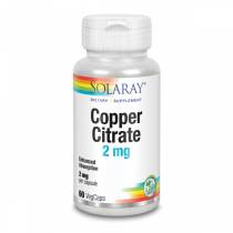 Copper Citrate 2mg (Cobre) - 60 vcaps